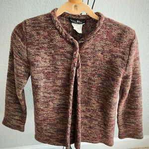 Vintage Ferragamo Wool Cardigan, Small